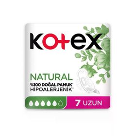 Kotex Natural Ultra Single Uzun 7 Adet Hijyenik Ped