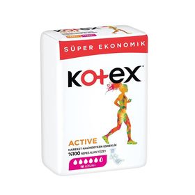 Kotex Natural Uzun 16'lı Hijyenik Ped