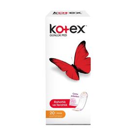 Kotex Normal 5x20'li Günlük Ped