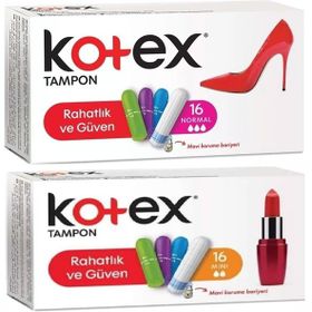 Kotex Normal-Mini 32 Adet Karma Set Tampon