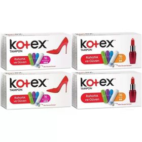 Kotex Normal-Mini 64 Adet Karma Set Tampon