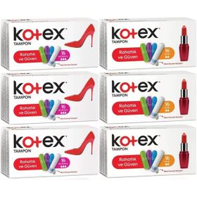Kotex Normal-Mini 96 Adet Karma Set Tampon