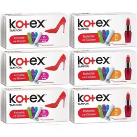 Kotex Normal-Mini 96 Adet Karma Set Tampon