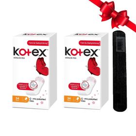 Kotex Parfümlü İnce 2x34 Adet Günlük Ped