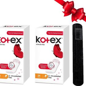 Kotex Parfümlü İnce 2x34 Adet Günlük Ped