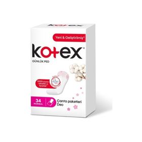 Kotex Parfümlü Normal 34'lü 1 Paket Günlük Ped