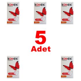 Kotex Parfümsüz 5x20 Adet Günlük Ped