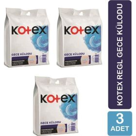 Kotex Regl 3x2 Adet Gece Külodu
