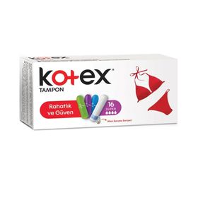 Kotex Süper 16 Adet Tampon