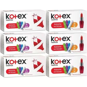 Kotex Süper-Mini 96 Adet Karma Set Tampon