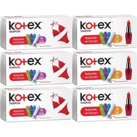 Kotex Süper-Mini 96 Adet Karma Set Tampon
