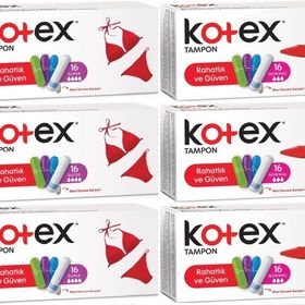 Kotex Süper-Normal 96 Adet Karma Set Tampon