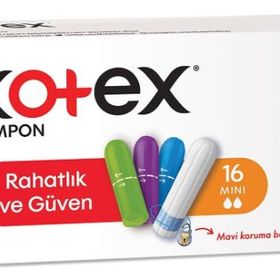 Kotex Tampon Mini 16 Adet 2 Damla