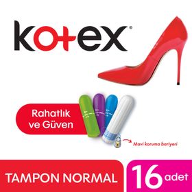 Kotex Tampon Normal Ped 16'lı
