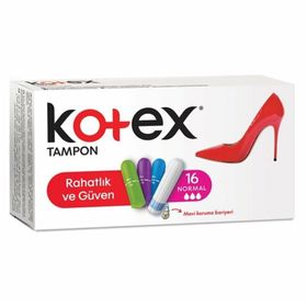 Kotex Tampon Normal Ped 16'lı