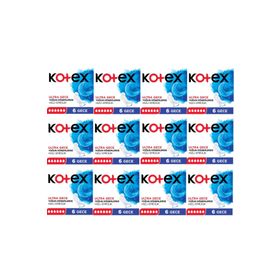 Kotex Tekli Gece 6x12 Adet Hijyenik Ped