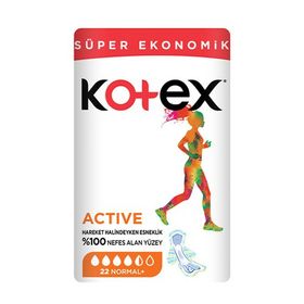 Kotex Ultra Active Normal 22 Adet Hijyenik Ped