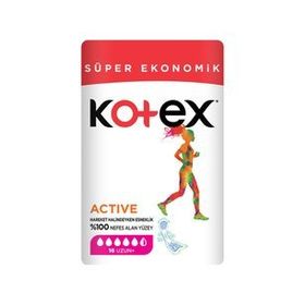 Kotex Ultra Active Uzun 16'lı Ped