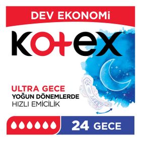 Kotex Ultra Dev Eko Gece 22'Li Ped