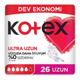 Kotex Ultra Dev Ekonomik Uzun 26'lı Ped