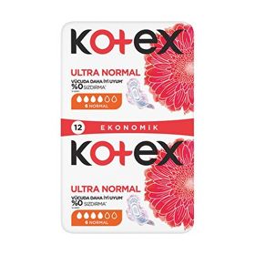 Kotex Ultra Double Eko Normal 12 Adet Ped
