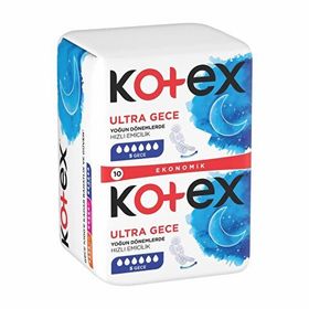 Kotex Ultra Gece 10'lu Hijyenik Ped
