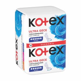 Kotex Ultra Gece 10'lu Hijyenik Ped