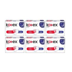 Kotex Ultra Gece 6x6'lı Kadın Pedi