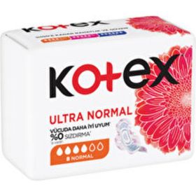Kotex Ultra Normal 3 Adet 8'li Ped