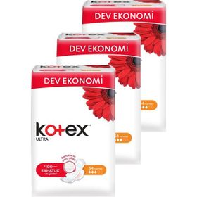 Kotex Ultra Normal 3x34 Adet Hijyenik Ped