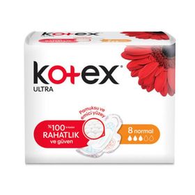 Kotex Ultra Normal 8 Hijyenik Ped