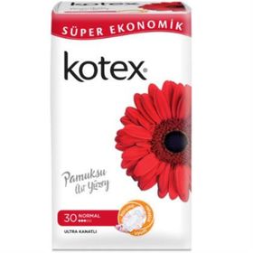 Kotex Ultra Normal Hijyenik 30'lu Kadın Pedi