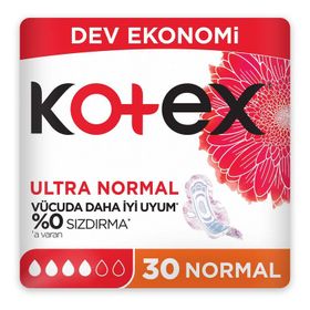 Kotex Ultra Normal Hijyenik 30'lu Kadın Pedi