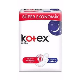 Kotex Ultra Quadro 24'lü Gece Ped