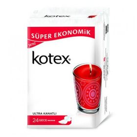 Kotex Ultra Quadro 24'lü Gece Ped