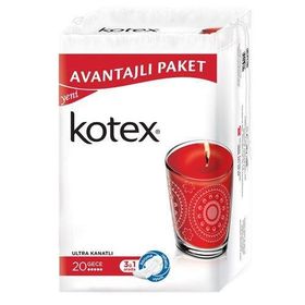 Kotex Ultra Quadro 24'lü Gece Ped