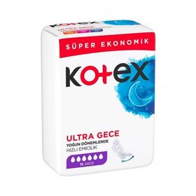 Kotex Ultra Quadro 24'lü Gece Ped
