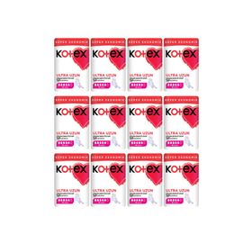 Kotex Ultra Süper Ekonomik Paket Uzun 12x18 Ped