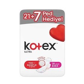 Kotex Ultra Süper Ekonomik Uzun 28'li