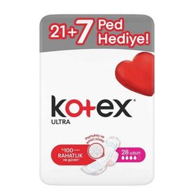 Kotex Ultra Süper Ekonomik Uzun 28'li