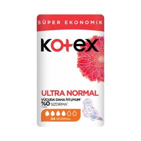 Kotex Ultra Super Normal 24x12 Adet Hijyenik Ped