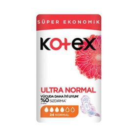 Kotex Ultra Super Normal 24x12 Adet Hijyenik Ped