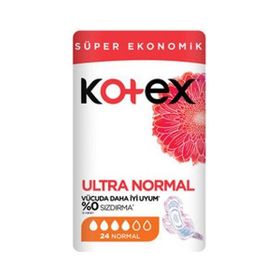 Kotex Ultra Super Normal 24x12 Adet Hijyenik Ped