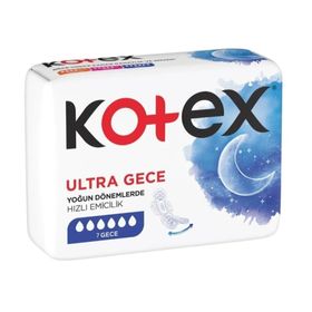 Kotex Ultra Tekli Gece 7'li Ped
