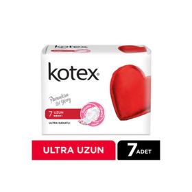 Kotex Ultra Tekli Kanatlı Uzun 7'li Ped