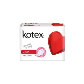 Kotex Ultra Tekli Kanatlı Uzun 7'li Ped
