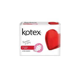 Kotex Ultra Tekli Kanatlı Uzun 7'li Ped