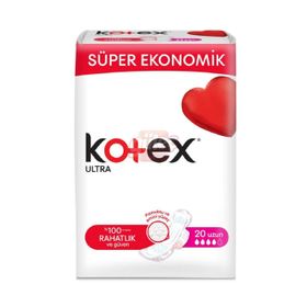 Kotex Ultra Uzun 18'li Kadın Pedi