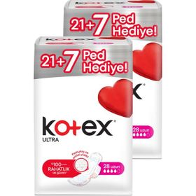 Kotex Ultra Uzun 2x28 Adet Hijyenik Ped