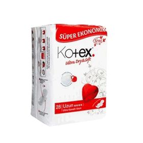Kotex Uzun Ultra Kanatlı 26'lı Ped